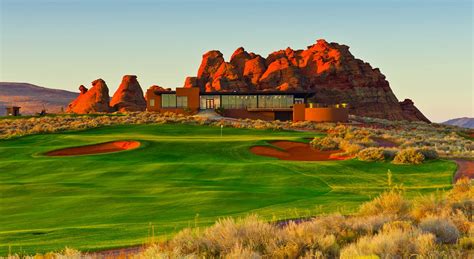 Sand hollow golf resort - The Sand Hollow Resort Championship Course is nestled in the southwest desert landscape, taking full advantage of the region’s natural beauty. 